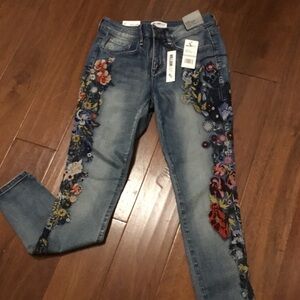 William Rast embroidered jeans
